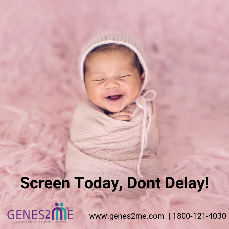 New born baby; genetic test; prenatal testing; newborn screening; postnatal testing; genetic disorder; pregnant